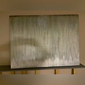 Wall art. About 3x2 very lightweight sparkly. Wire on backside EUC - sequins